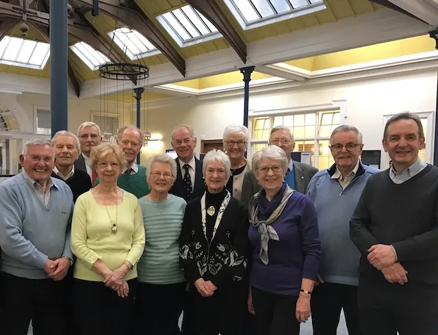 LBC1936 participants with Ian Deary